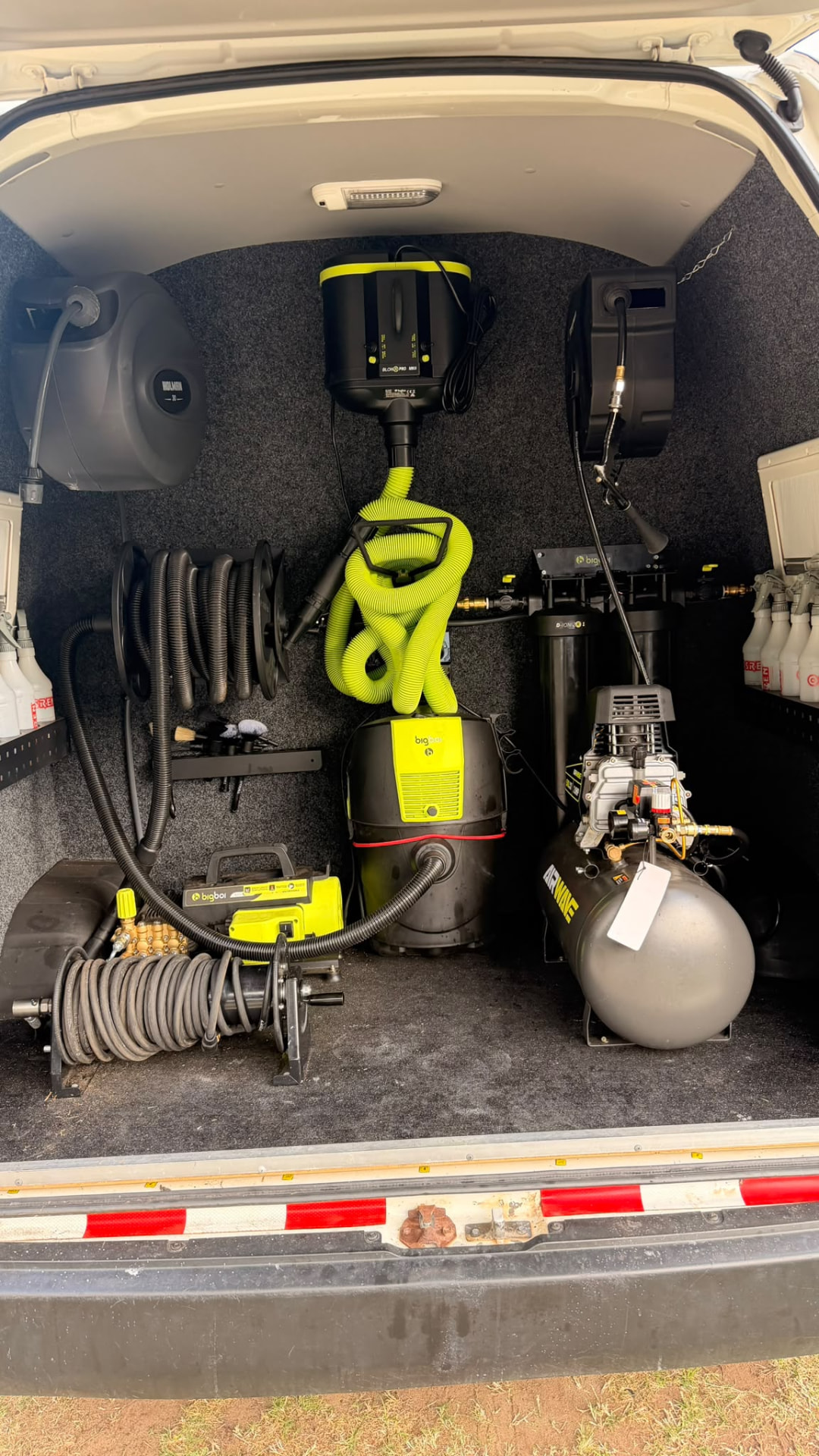 Formula X mobile detailing equipment ready for a Sydney appointment